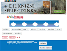 Tablet Screenshot of detskybazar.cz